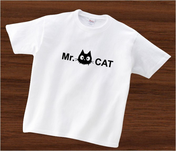 （送料無料）　Mr.cat　Tシャツ