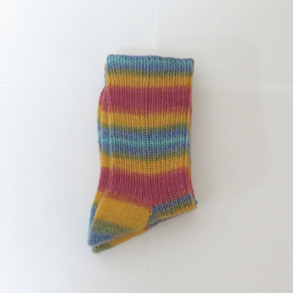 Hand knit socks no.2