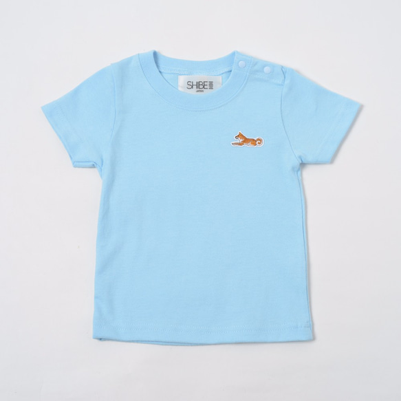 TEE SHIRT SPHINX PATCH for BABY (PALE BLUE)