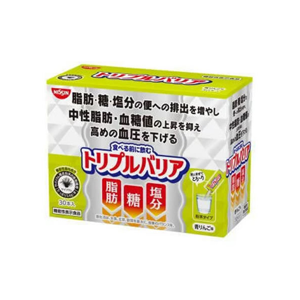 日清食品 トリプルバリア 青りんご味 30本入 FCR7183