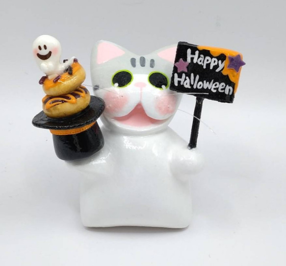 送料無料♪　ハロウィンネコ♪