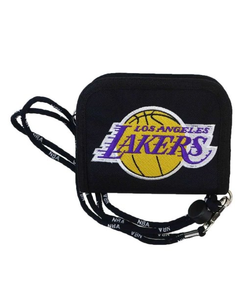 ロサンゼルス レイカーズ 二つ折り財布 NBA.RF ウォレット LAKERS サンアート 男の子向け バスケットボール グッズ