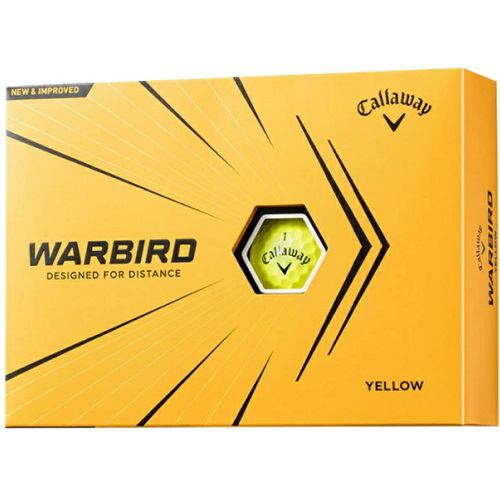 キャロウェイ 21WARBIRD 12P ウォーバードボール WARBIRD 12個入り1ダース イエロー