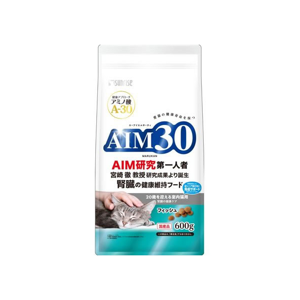 マルカン AIM30 20歳室内猫 腎臓健康ケアフィッシュ600g FC032PU-SAI-021