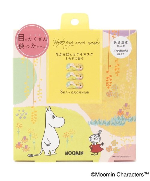 ◆MOOMIN ミモザながら温アイマスク 3P