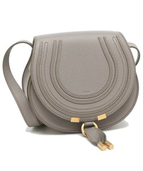 クロエ ショルダーバッグ マーシー サドルバッグ グレー レディース CHLOE CHC22AS680I31 053