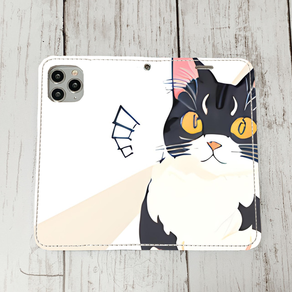 iphoneケース1-1-38 iphone 手帳 ねこ・猫・ネコ 箱2 かわいい アイフォン iface