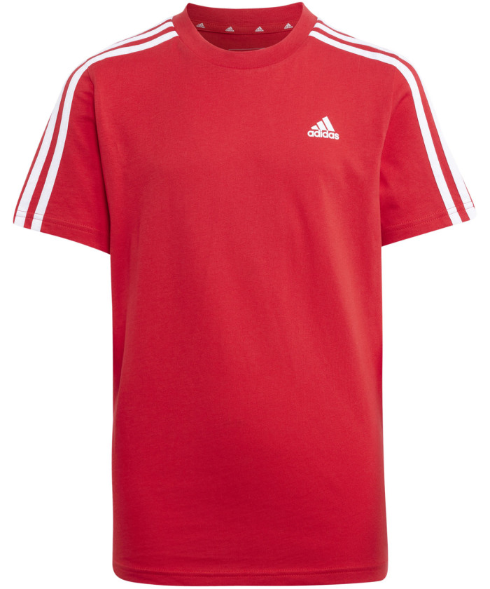 adidas/adidas アディダス エッセンシャルズ スリーストライプス コットン半袖Tシャツ･･･