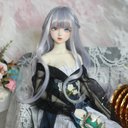 BJD 1/3 1/4  1/6人形 ドール用ウィッグ カツラ 耐熱 ハンドメイドzxww-33