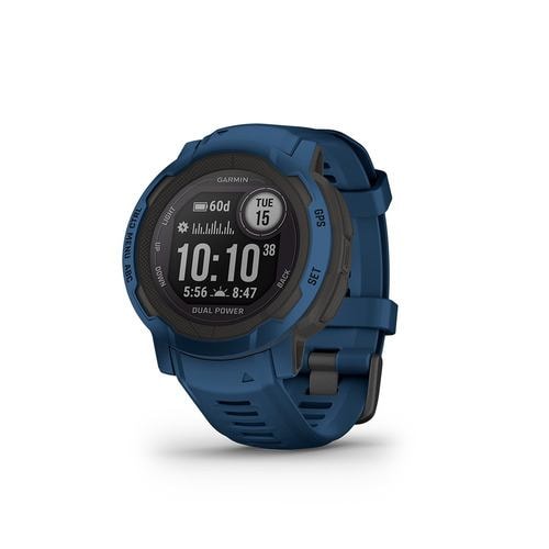 GARMIN 010-02627-46 Instinct 2 Dual Power Tidal Blue GPSスマートウォッチ GARMIN Instinctシリーズ Tidal Blue