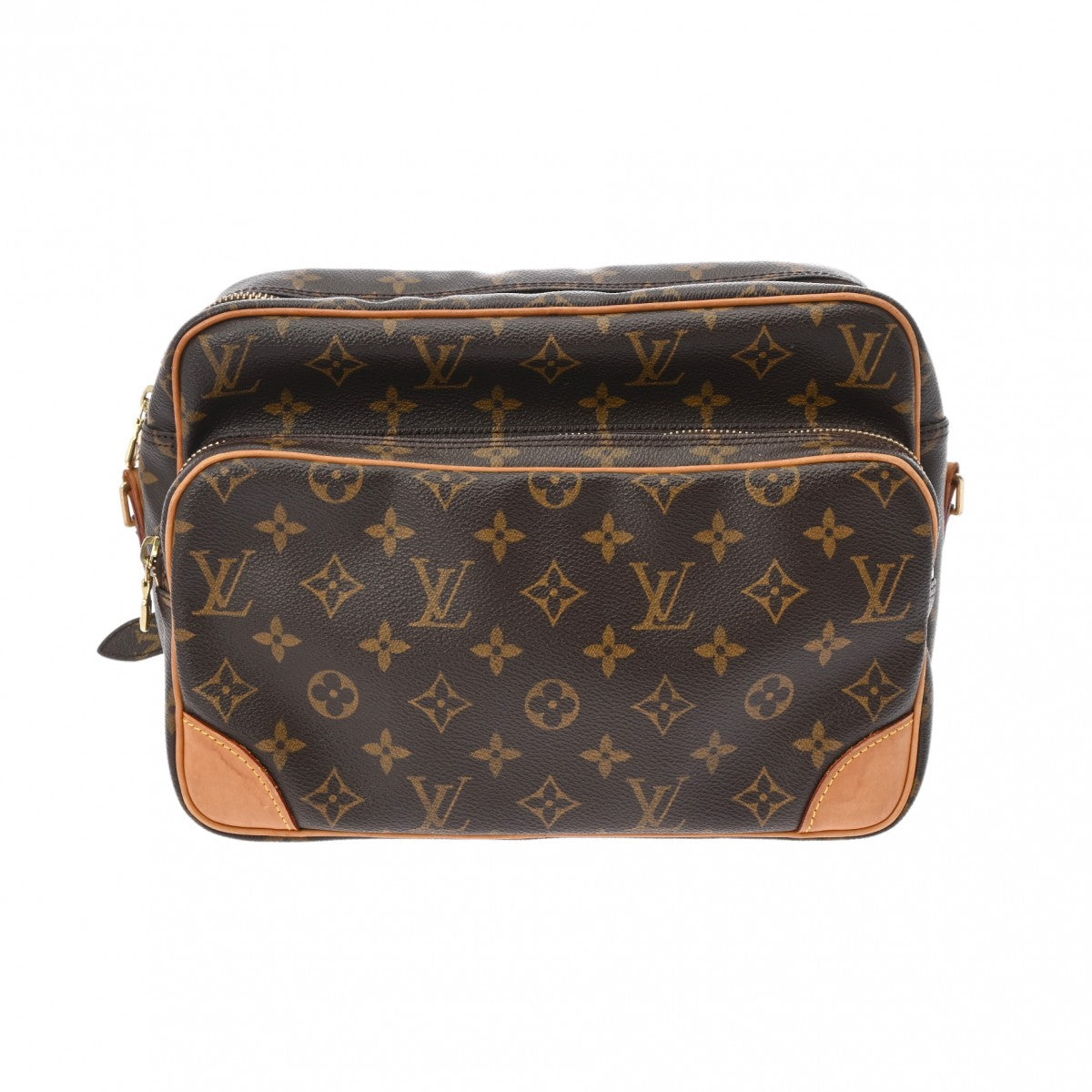 LOUIS VUITTON ルイヴィトン モノグラム ナイル ブラウン M45244 ユニセックス モノグラムキャンバス ショルダーバッグ Bランク 中古 