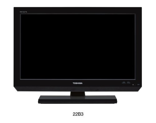 東芝 22V型 ハイビジョン 液晶テレビ ブラック REGZA 22B3(K)【中古品】