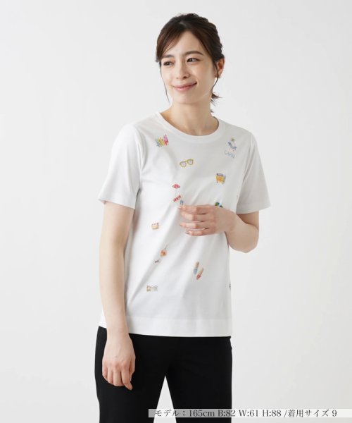 半そでＴシャツ【Leilian WHITE LABEL】