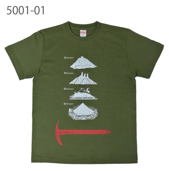 全国名山安全登山Ｔシャツ　メンズ