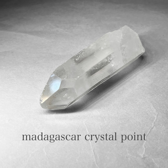 madagascar crystal rough point/マダガスカル産水晶ラフポイントG：タイムリンク・ウィンドウ