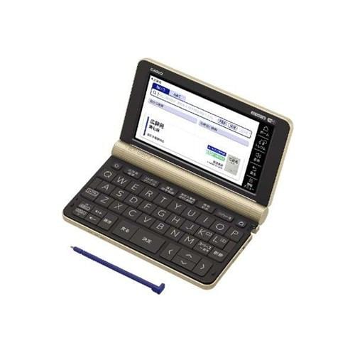 カシオ XD-SX6500-GD 電子辞書「エクスワード（EX-word）」 (生活教養モデル 160コンテンツ収録) シャンパンゴールド