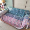 Indian kantha quilt ~vintage~