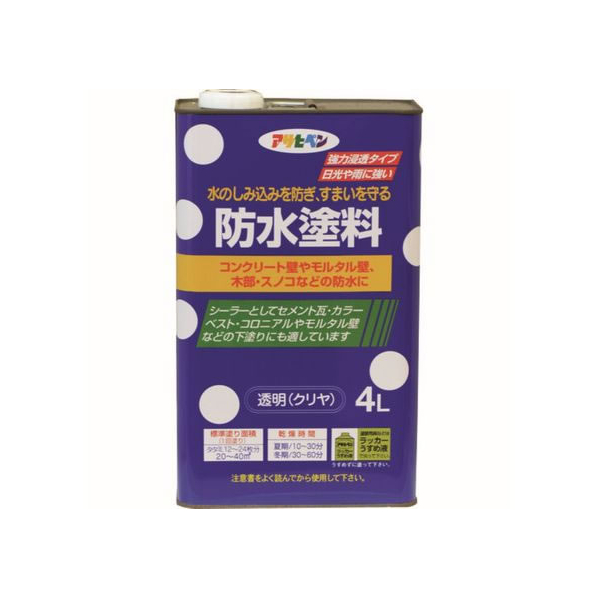 アサヒペン 防水塗料 4L FC386PM