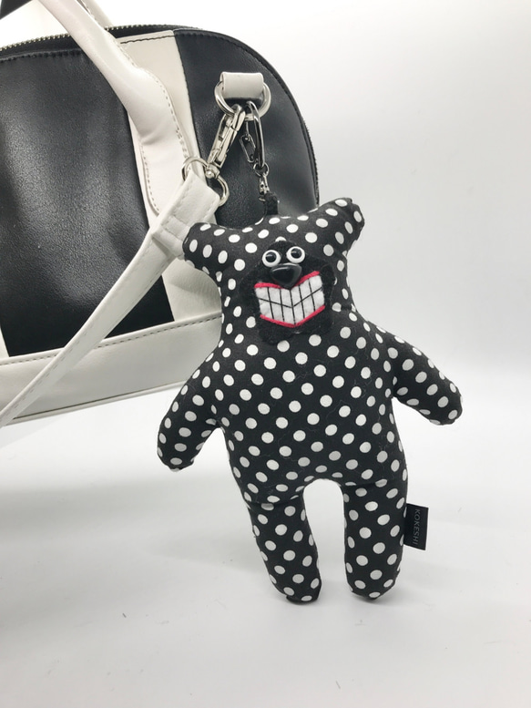 【9月下旬発送予定】KOKEHI375 ”BIG Creepy Plush Key Chain [DOT]