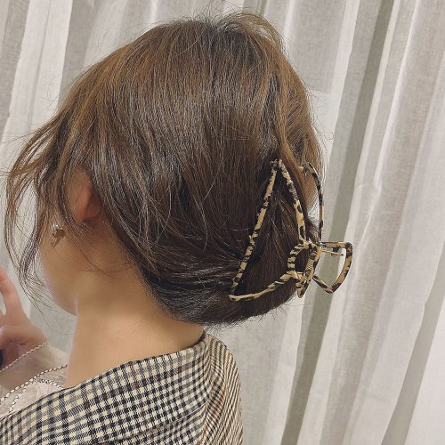 大きめバンスクリップ 韓国 ヘアアクセ