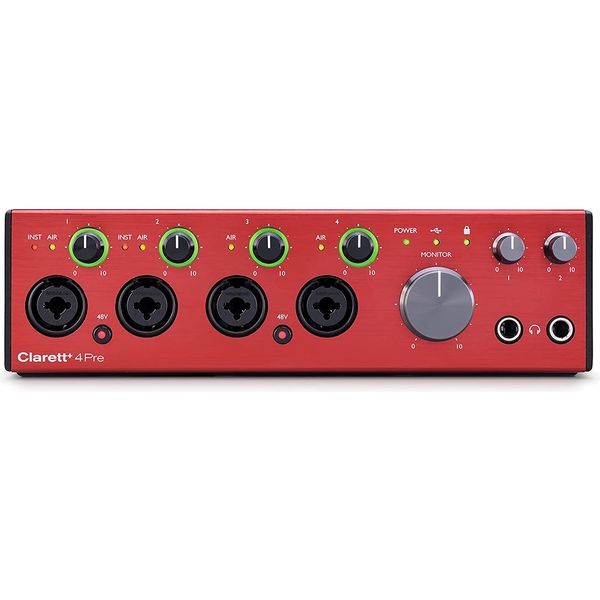 Focusrite フォーカスライト Clarett+ オーディオインターフェイス