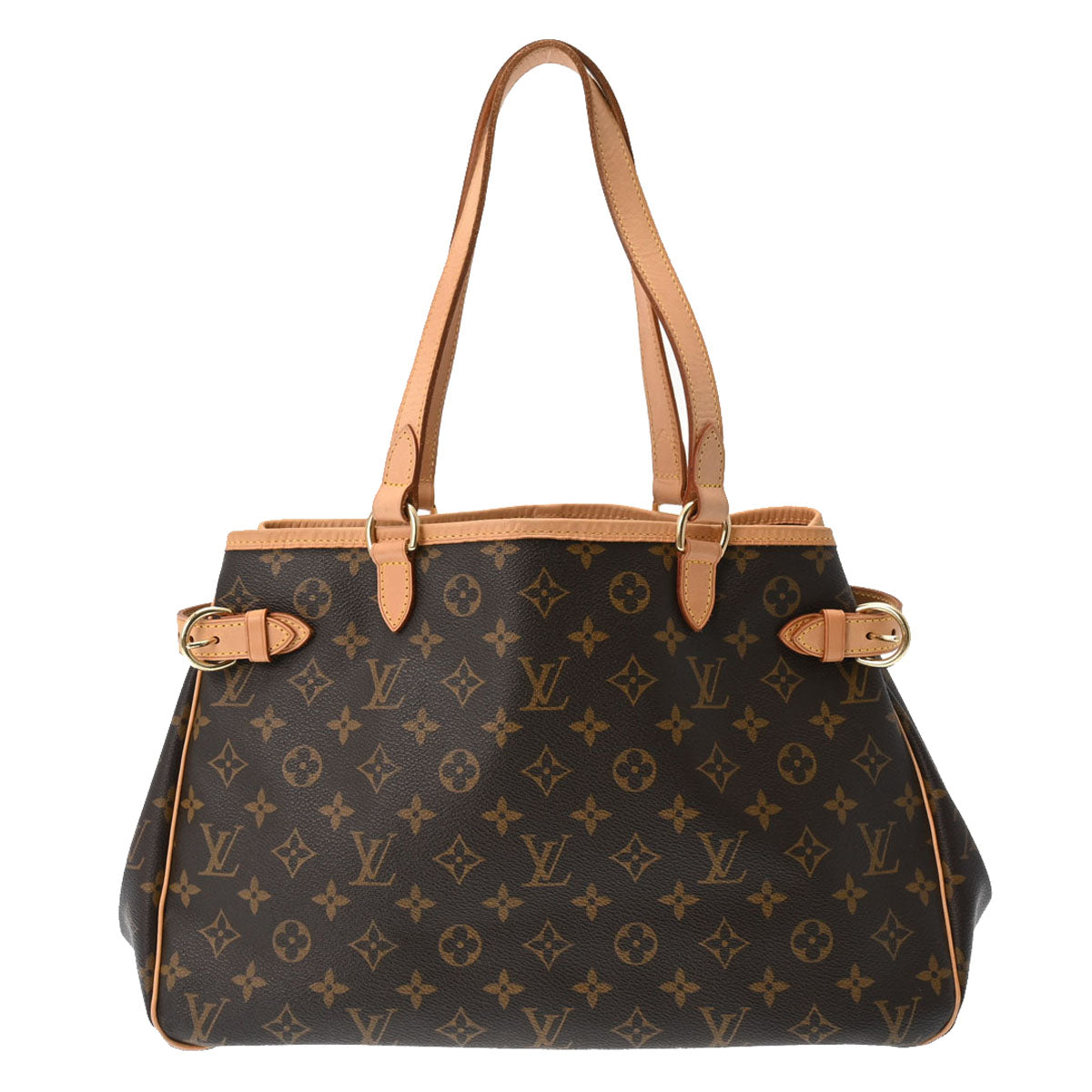 LOUIS VUITTON ルイヴィトン モノグラム バティニョール オリゾンタル ブラウン M51154 レディース モノグラムキャンバス トートバッグ ABランク 中古 