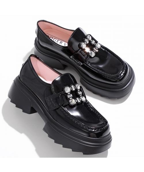 ROGER VIVIER ローファー WALLAVIV ワラ ヴィヴ RVW71036400MRK