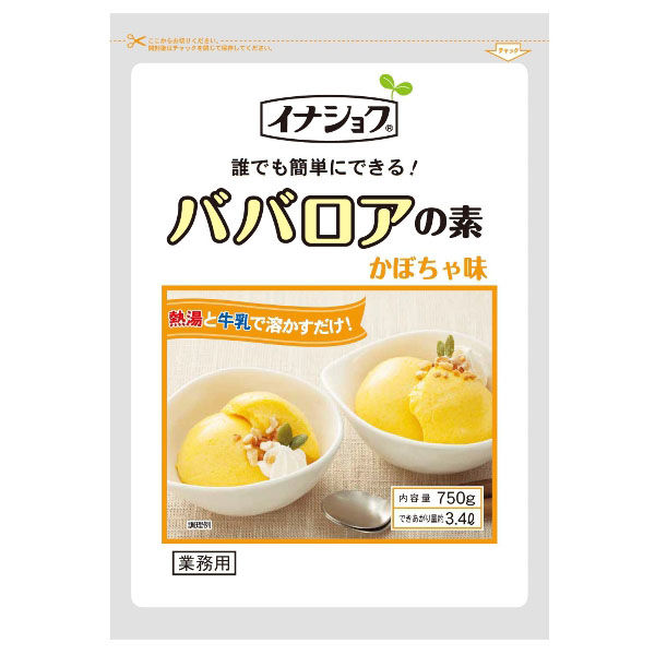 伊那 ババロアの素 かぼちゃ味 4901138885797 5袋：750ｇ（直送品）