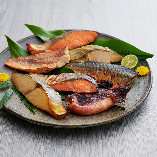 料亭の西京焼き魚食べくらべ7種