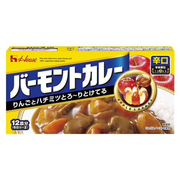 ハウス食品 バーモントカレー 辛口 230g F847675