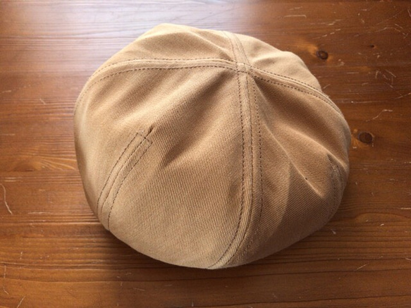 ［受注製作］デッドストック米国製コットンツイルworkers beret ベレー（希望サイズで製作します）