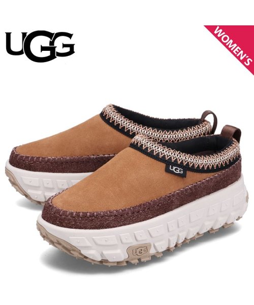 UGG アグ スニーカー スリッポン ベンチャー デイズ レディース 厚底 VENTURE DAZE チェスナット 1155650