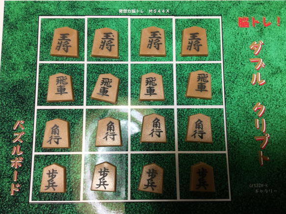 将棋クリプト ボードゲーム 完成品  王、飛車、角、歩 +ねこパズル&Seek10