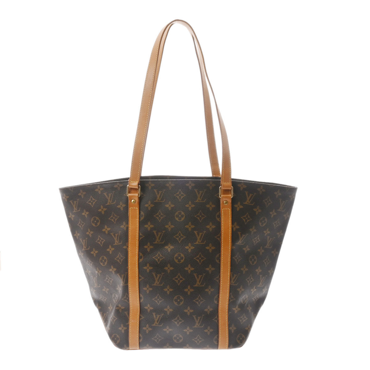 LOUIS VUITTON ルイヴィトン モノグラム サックショッピング ブラウン M51108 レディース モノグラムキャンバス トートバッグ Bランク 中古 