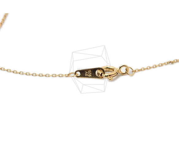 CHN-014-G【1個入り】(925)シルバーネックレスチェーン,Chain for necklace