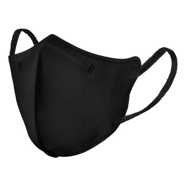 アイリスオーヤマ DAILYFITMASK立体 ふつうワイド 5枚入 ブラック FCU8468-RK-F5MBK