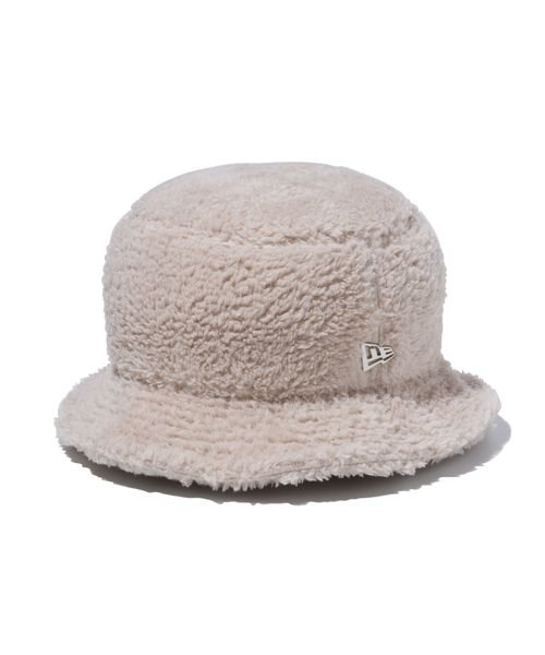 BUCKET01 MINK FLEECE BGE SIL