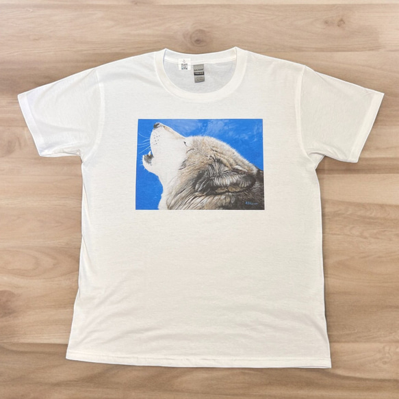 オオカミTシャツ