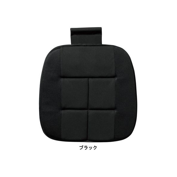 ボンフォーム 竹炭プレーン 45×45cm (ヒップ型) BK FCS1650-5340-43BK