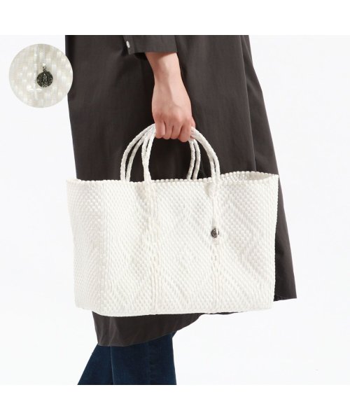 オホ デ メックス トートバッグ OJO DE MEX Plastico CAGO Tote Chico A4 カゴトート かごバッグ