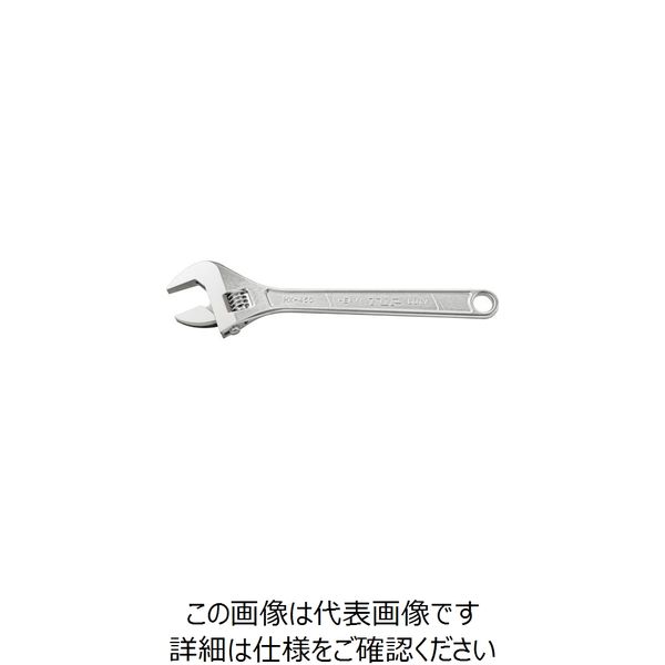 トップ工業 TOP モンキレンチ HX-450 1丁 256-9946（直送品）