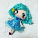 イルメール　イーマリーちゃん　水色水玉ドレス