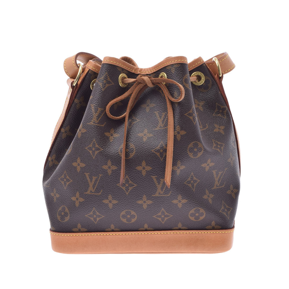 LOUIS VUITTON ルイヴィトン モノグラム ノエ BB ブラウン M40817 ユニセックス モノグラムキャンバス ショルダーバッグ ABランク 中古 