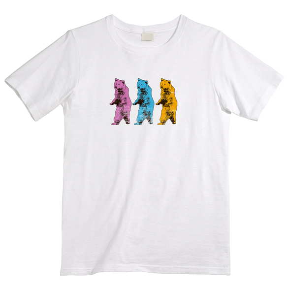 [Tシャツ] Creepy bear