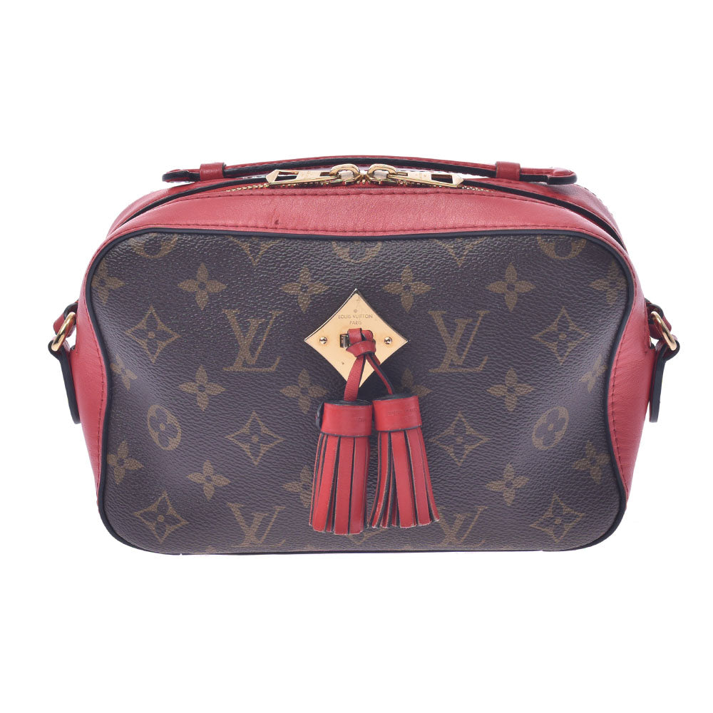 LOUIS VUITTON ルイヴィトン モノグラム サントンジュ コクリコ M43556 レディース モノグラムキャンバス ショルダーバッグ Bランク 中古 