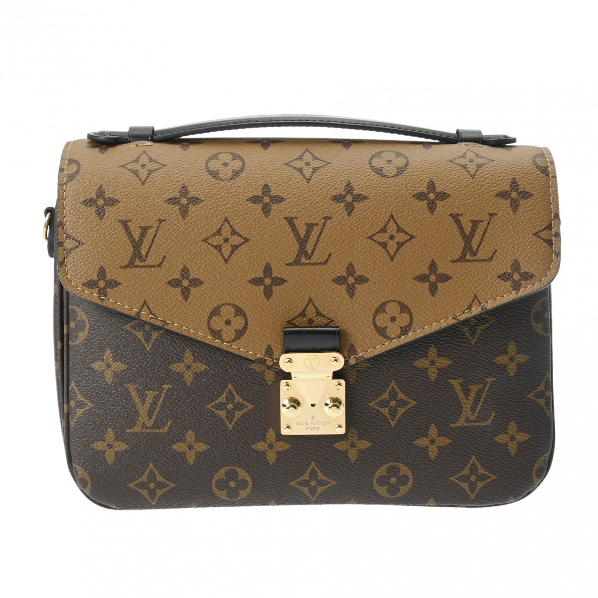 LOUIS VUITTON ルイヴィトン モノグラムリバース ポシェットメティス MM ブラウン M44876 レディース モノグラムリバース キャンバス 2WAYバッグ Aランク 中古 