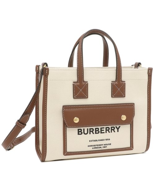 バーバリー トートバッグ ショルダーバッグ ベージュ ブラウン レディース BURBERRY 8044143 A1395