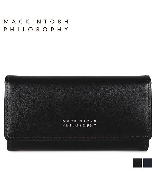 マッキントッシュ フィロソフィー MACKINTOSH PHILOSOPHY キーケース キーホルダー メンズ 4連 本革 KEY CASE ブラック ネイビー