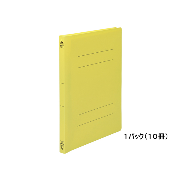 キングジム フラットファイル クイックイン〈PP〉GX A4タテ 黄 10冊 1パック(10冊) F935475-4432GXｷｲ