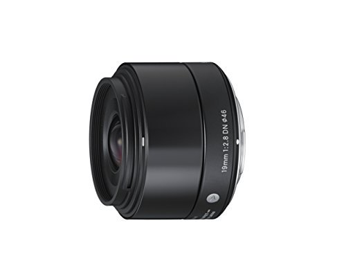 SIGMA 単焦点広角レンズ Art 19mm F2.8 DN ブラック マイクロフォーサーズ用 ミラーレスカメラ専用 929732【中古品】